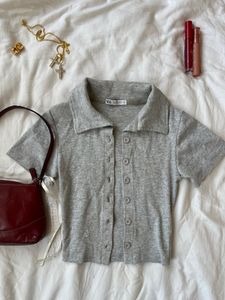 Zara Gray Tank 🦭🩶