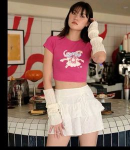 Pink Graphic Baby Tee