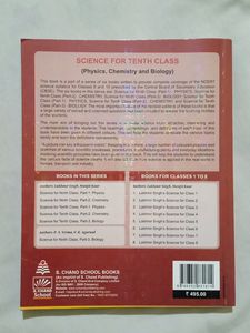 S.Chand Class 10 Science Set