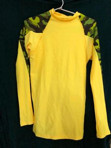 Yellow Long Sleeve T Shirt