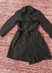 Black trench coat