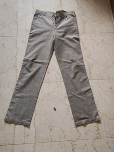 Men's Grey Straight Jeans
