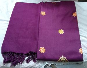 Kashmiri Ari work embroidred woolen salwar suit