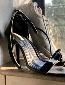 Black stilettos Heels