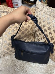 Caprese Navy Blue Shoulder Bag