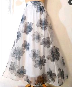 Classy Organza Long Skirt