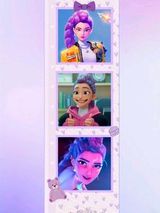 📸 Polaroid Strips – K-pop Demon Hunters Edition