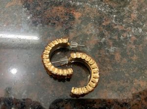 Trendy Crystal Hoops