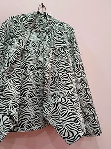 Trendy Black and White Jacket