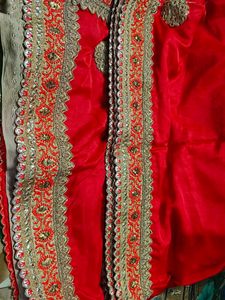 Elegant Embroidered Saree