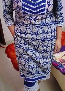Floral Print Kurta Set