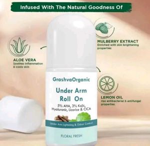 Grashva Organic Underarm Roll-On
