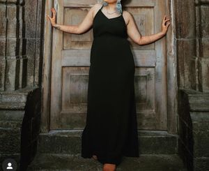 Elegant Black Maxi Dress
