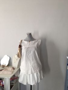 Minimal Aesthetic White Top