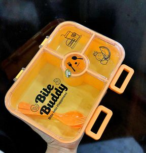 Bite Buddy 4 compartment LUNCH BOX🌸