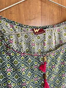 Flared Printed Cotton Kurti