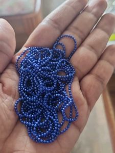 Blue Ball Chain 125 Inches
