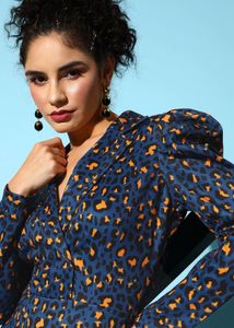 Leopard Print Midi Bodycon