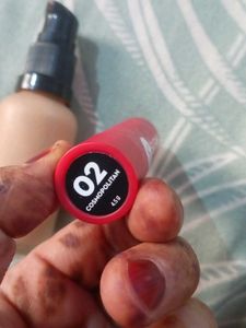 Foundation And Lip Balm Tinted