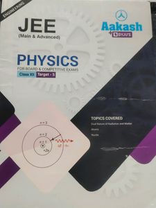 Physics Whole Set Aakash + Byjus For Jee Prep