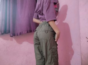 Olive Green Cargo Pants