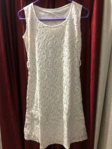 White Lace Dress.