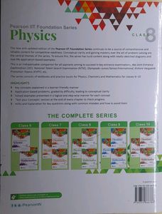 PHYSICS - PEARSON IIT FOUNDATION SERIES CLASS 8