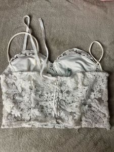 Lace Corset Crop Top