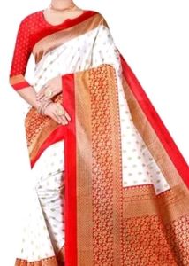 Mysore Silk Saree With Blouse Piece