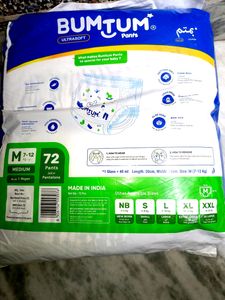 Bum Tum Diaper Medium Size