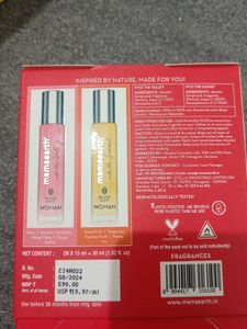 Mamaearth Eau De Parfum Set Of 2 Women