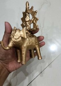Metal Dokra art piece