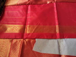 Designer Red Saree