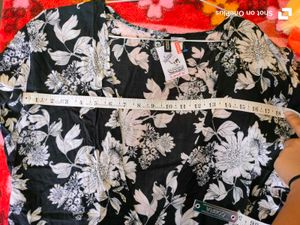 Floral Fringe Top