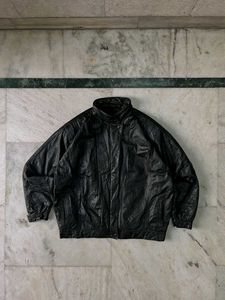 Vintage Old Money Leather Jacket