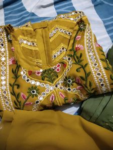 Haldi Kurta Sharara Set