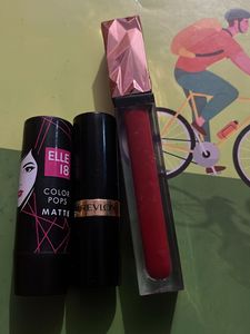 3 Lipstick Combo 1 Liqvid 2 Meet Lipstic