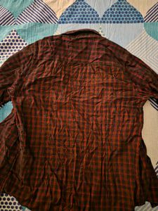 Benetton Plaid Shirt orginal