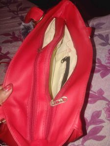 Red Convertible Backpack