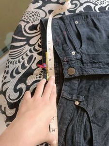 Black Velvet Bootcut Trousers