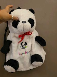 Cute Panda Plush Backpack