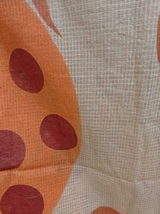 Khat Orange Saree