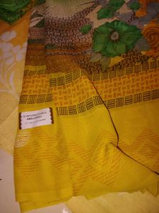 New Saree With Tag