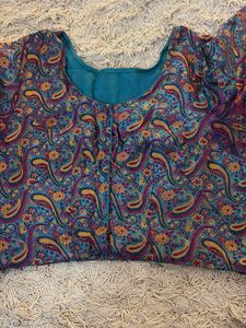 Paisley Print Blouse