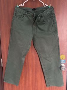 Forever 21 Green Chinos