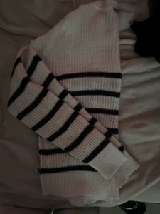Striped Knit Sweater