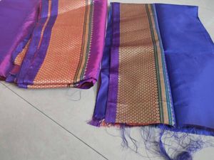 Purple Dress Material