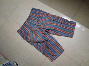Striped Cargo Shorts
