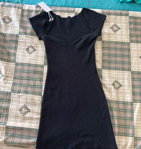 Black Mini Bodycon Dress