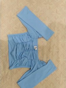 Sweetheart Neck Long Sleeves Gathered Top